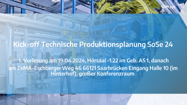 Produktionsplanung 24