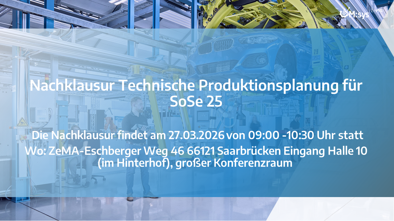 Klausur Ankündigung Tpp