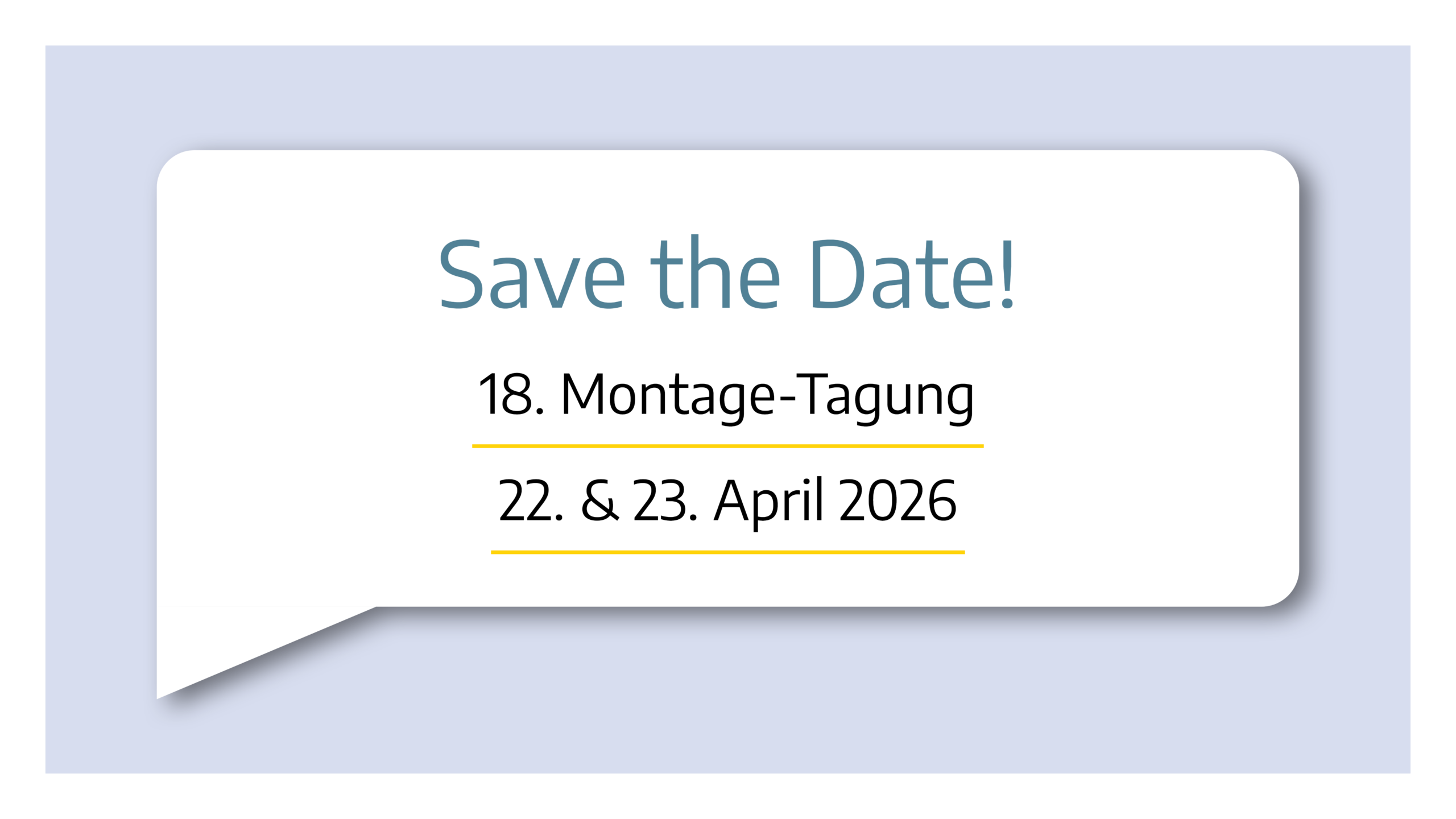 Bild Save The date für Webseite 2026